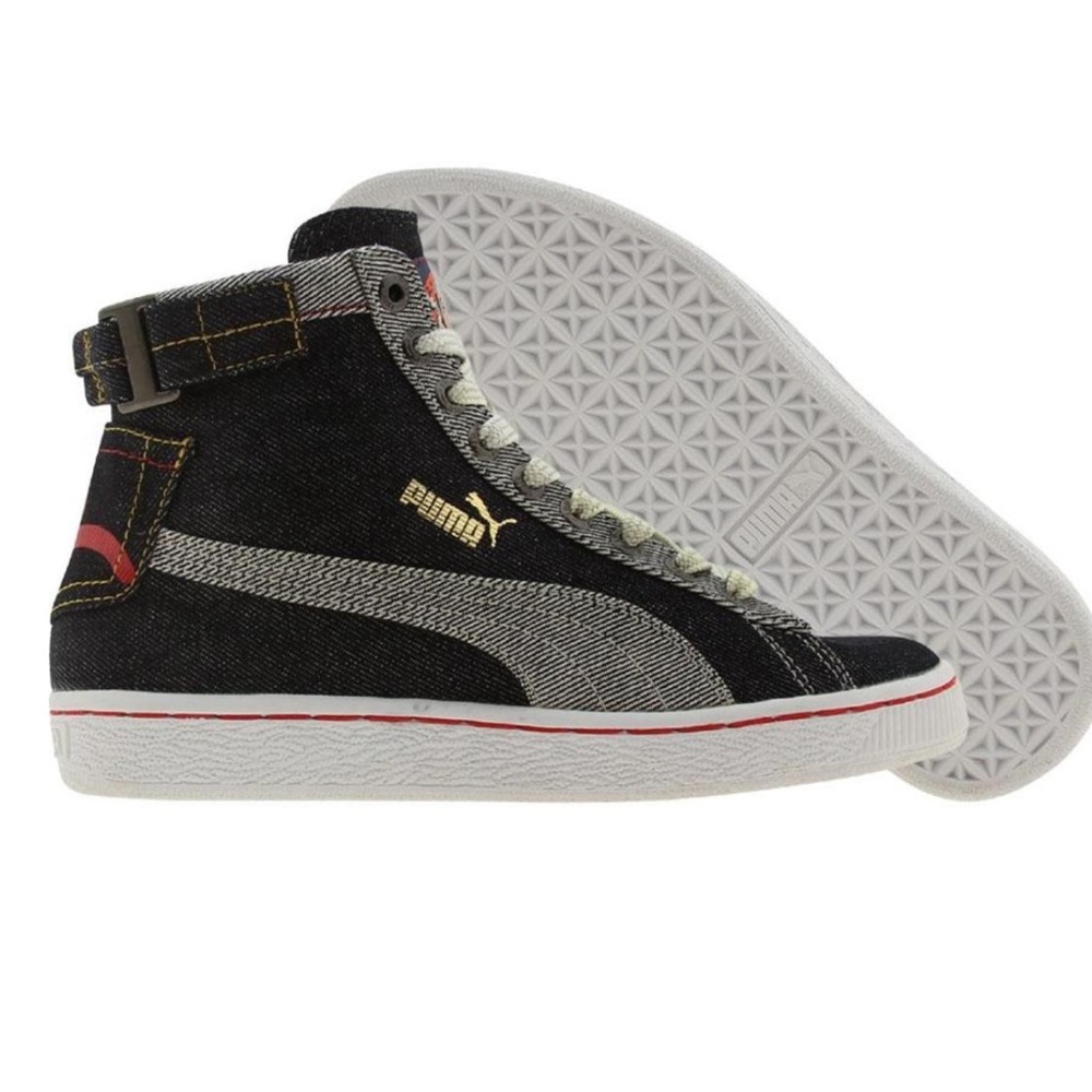 Puma x Evisu Denim High Top Sneakers 🐉🐉